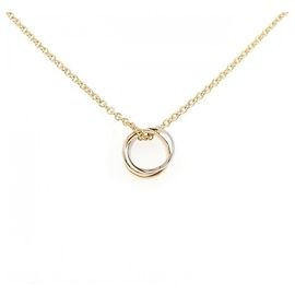 Colar Trinity Cartier Dourado