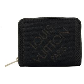Louis Vuitton Damier Géant Zippy Coin Purse Black