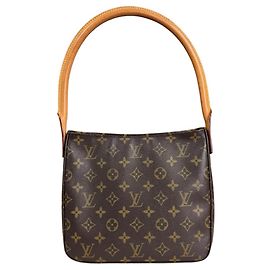 Louis Vuitton Looping MM Monogram Schultertasche Braun
