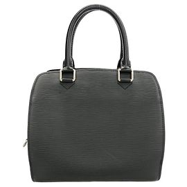 Borsa Louis Vuitton Epi Pont Neuf Nero
