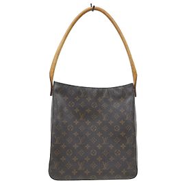 Louis Vuitton Monogram Looping Monogram Canvas GM Marrom