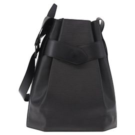 Louis Vuitton Vintage Borsa a Tracolla Epi Leather GM Nero