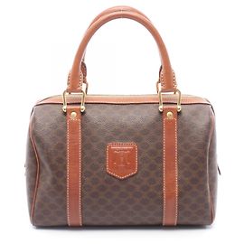 Céline Bolsa Celine Macadam Marrom
