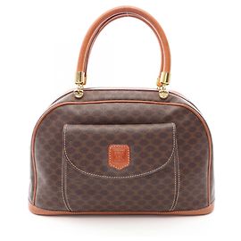 Céline Bolsa Celine Macadam Marrom