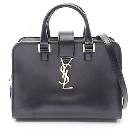 Sac cabas Baby Monogram Yves Saint Laurent Noir