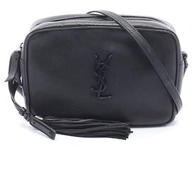 Sac à bandoulière Yves Saint Laurent Monogram Noir