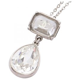 Collier avec pendentif Coco Mark Chanel Argenté Autre