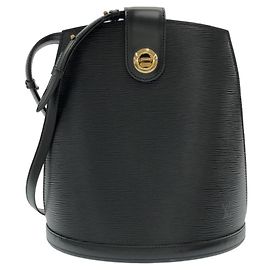 Sac à l'épaule Louis Vuitton Epi Cluny Noir