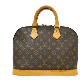 Bolsa Louis Vuitton Alma Monogram Canvas PM Marrom