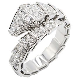 Anillo Bulgari BVLGARI Serpenti Viper Diamond Plata Otro