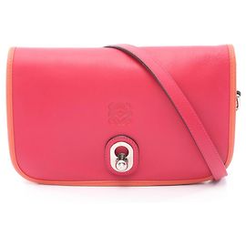 Borsa a tracolla Loewe Ines de la Fressange Rosso Arancione