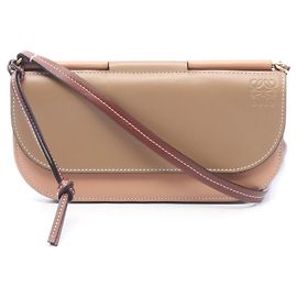 Bolsa de ombro Loewe Gate Pochette Marrom Rosa