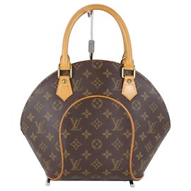 Sac à main Louis Vuitton Ellipse MM Marron