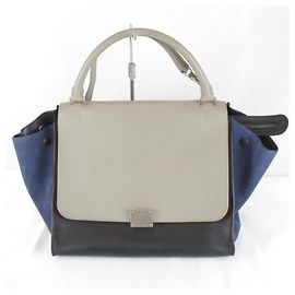 Céline Bolsa de ombro CELINE Trapeze em cinza Marrom