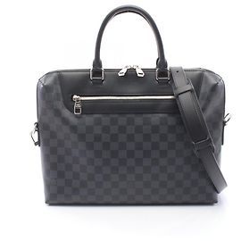 Louis Vuitton PDJ NM Porte Documents Jour Briefcase Black Damier ebene