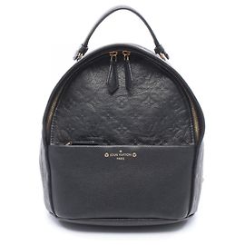 Louis Vuitton Sorbonne Backpack Black