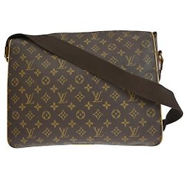 Louis Vuitton Abbesses Messenger Bag Monogram Canvas Brown
