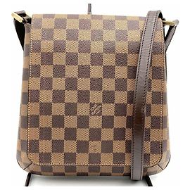 Louis Vuitton Damier Musette Salsa Shoulder Bag Brown