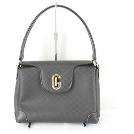 Borsa a Spalla Gucci Micro GG Nera Nero