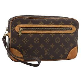 LOUIS VUITTON Monogram Marly Dragonne GM Clutch Bag M51825 LV Auth ep14895 Monogram