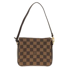 Louis Vuitton Damier Trouse Makeup Pouch Damier ebene