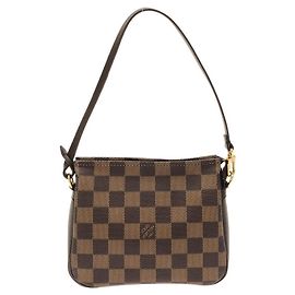 Louis Vuitton Damier Trouse Makeup Accessory Pouch Damier ebene