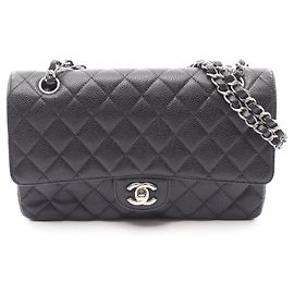 Borsa a Spalla Chanel Matelassé Double Flap Nero