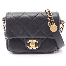 Borsa Chanel Matelassé Mini Flap Nero