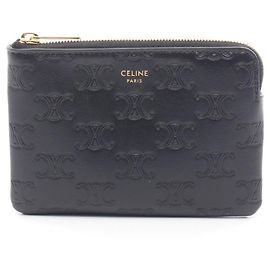 Céline Llavero monedero Celine Triomphe Negro
