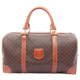 Céline Sac cabas Celine Macadam Marron