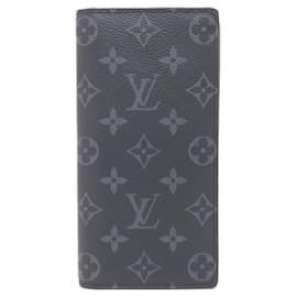 Cartera Louis Vuitton Monogram Eclipse Brazza Negro