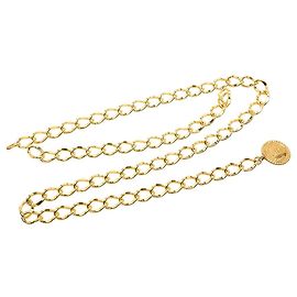 Cinturón de Cadena Chanel Vintage Dorado