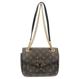 Bolsa de Ombro Louis Vuitton Monogram Passy Marrom