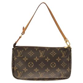 Louis Vuitton Monogram Pochette Accessoires Braun