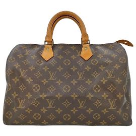 Bolsa Louis Vuitton Speedy Monogram Canvas 35 Marrom