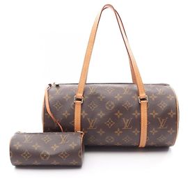 Louis Vuitton Papillon 30 Handtasche Braun Monogramm