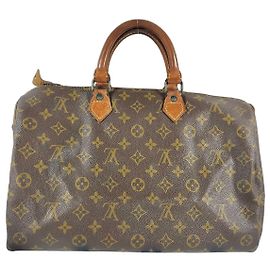 Louis Vuitton Speedy Monogram Canvas 35 Marrom