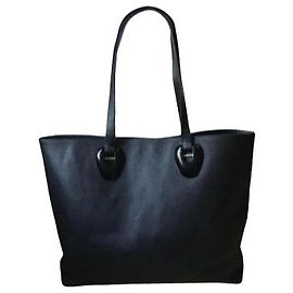 Sac cabas Gucci en cuir noir Noir