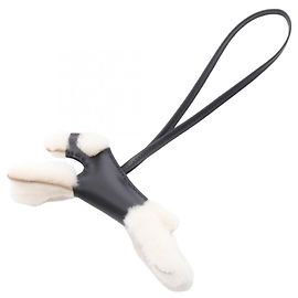 Hermès Hermes Buddy Charm Handbag Accessory Black White