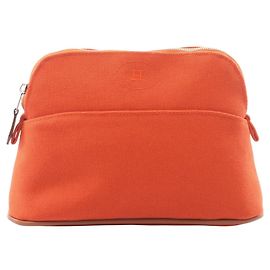 Hermès Hermes Bolide Mini Pouch Handbag Orange
