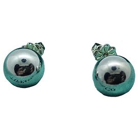 Orecchini Tiffany & Co. Hardware in argento sterling, 10mm Argento
