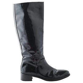 Botas Prada de charol negro Negro