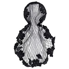 Dolce & Gabbana Black Lace Veil Headband Pre-owned Other