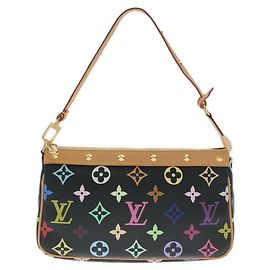 Louis Vuitton Multicolor Pochette Accessoires M92648 Schwarz Mehrfarben