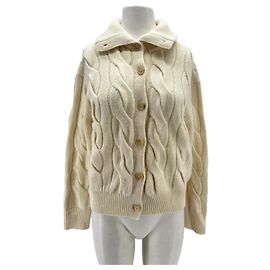 Polo Ralph Lauren Cardigan Beige Wolle Beige