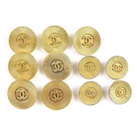 Bouton Chanel COCO Doré