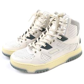Gucci Interlocking G Leder High-top Sneaker Weiß Andere