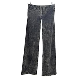 Autre Marque IOANNES Grey Cotton Pants Grey