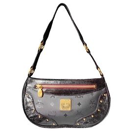 MCM Visetos Borsa Hobo Nero