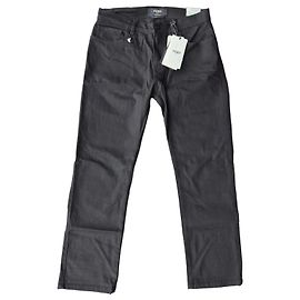 Pantalones Fendi Roma Gold Edition en denim negro Negro